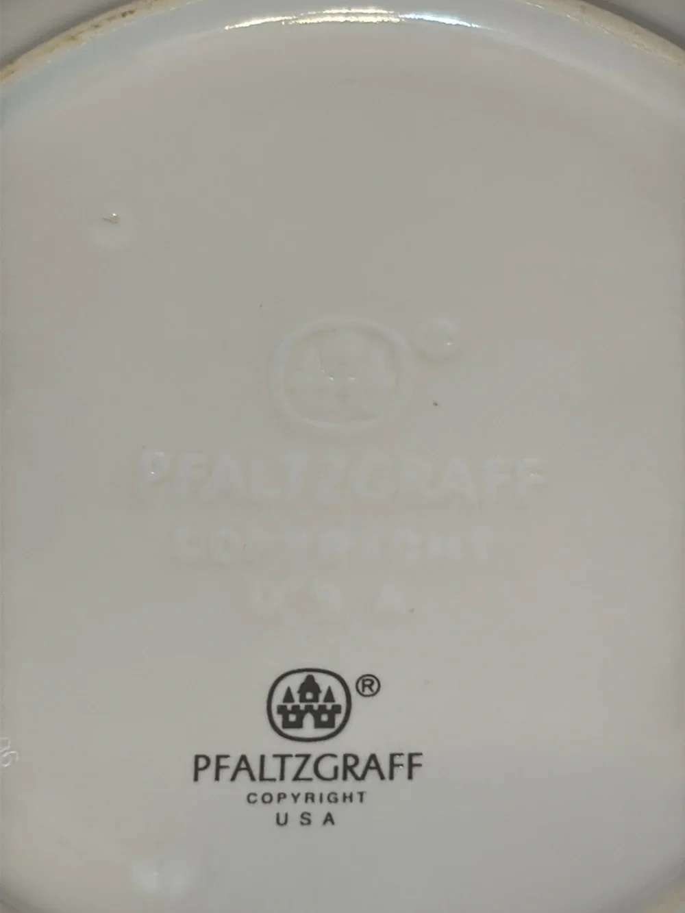 Pfaltzgraff First Day of Christmas 8” Plate Partridge in a Pear Tree